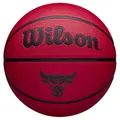 Wilson NBA Team Tribute Solid Basketball, Mit Pro-Nähten, Luftstabilität und Performance-Außenhülle, Für das Spiel im Freien, Material für alle Oberflächen, Team: Boston Celtics, Grün, Größe: 5