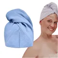 GLOV Plopping Handtuch Locken Mikrofaser Haarhandtuch für Schnelles Trocknen und Pflege Haartuch für Lockige Haare Saugfähig und Leicht Perfekt Unterwegs Zuhause Perfekt
