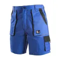 CXS LUXY Tomas Kurze Arbeitshose für Herren Schutz für Monteur Gärtner, Lagerarbeiter Shorts für Mechaniker mit Klettverschlusstaschen leichte Schutzkleidung Reißverschluss 100% Baumwolle