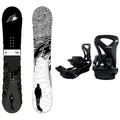 F2 Snowboard F2 Set Snowboard Blackdeck Wide Schwarz/Weiss 157w cm + Sonic Pro Bind schwarz Blackdeck 157w cm + Sonic Pro Bindung L