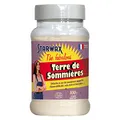 STARWAX FABULOUS Natürlicher Trockenfleckenentferner, Terre de Sommières Tonpulver 200g, Entfernt Fettflecken auf empfindlichen Stoffen, Leder, Teppichen, Holz, Marmor, Ultra-saugfähig