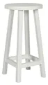 Ib Laursen Hocker Ib Laursen - Barhoker Hoher Hocker H 73cm Holz Weiß 52017-11