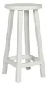 Ib Laursen - Barhoker Hoher Hocker H 73cm Holz Weiß 52017-11