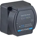 ECTIVE Batterie-Trennrelais Komplettset 12V 140A Relais-Kit IR 140 mit Montage-Zubehör und LED-Kontrollleuchten