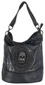 Bucket Handtasche Skull Totenkopf 3D Cool - Punk Gotik Steampunk Gothic 2365
