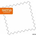 SIENA GARDEN Dachbezug weiß zu Pavillon Berlino 4x4m, - Weiß