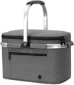 Faltbare isolierte Kühltasche für Picknick, Thermokorb, auslaufsicher, 2 Persone