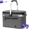 Faltbare Kühltasche Thermo für 2 Personen, isoliert, mit Deckel