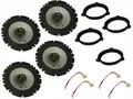 Alpine Lautsprecher Set für Renault Kadjar RFE Bj 12-20 Tür vorne hinten 240 W
