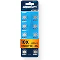 AG3 LR41 Alkaline Knopfzelle Batterien 10er Pack  1.5V Ohne Quecksilber, Prem...