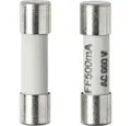 VOLTCRAFT Stromstoßschalter VOLTCRAFT 123421 Feinsicherung (x L) 5 mm x 20 mm 500 mA 660 V Supe, (123421)