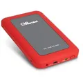 Hamlet Box Esterno Festplatte 2.5" USB 3.0 SATA Hot-swap 5Gbit/s Rosso