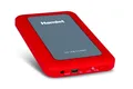 Hamlet BOX PER HDD 2.5IN USB3.0 RED