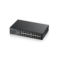 Zyxel Switch 16-Port Gigabit Ethernet lüfterlos unmanaged GS1100-16-EU0103F