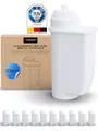 Comedes Wasser-Filter für BRITA Intenza, Ersetzt Bosch Siemens TZ70003, TZ70033, TCZ7003 & Brita Intenza 575491, Ähnlich wie Siemens EQ Reihe und Bosch Vero-Series (10 Stück)