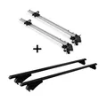 2xFahrradträger BikePro+Relingträger Tiger Alu für Mitsub. Outlander PHEV ab14