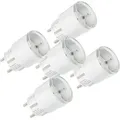 Shelly Plug S Gen3 Weiß, 5er-Pack – Smarte Steckdose mit Verbrauchsmessung (WLAN, Bluetooth, Matter)
