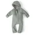 Ehrenkind Overall Walkoverall Baby aus Merino Schurwolle mit Reißverschluss (Jade, Gr. 98-104) Wollwalk Overall Baby 98-104 98/104