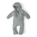 Ehrenkind® WALKOVERALL | Baby Wollwalk-Overalls aus Merino Schurwolle mit Reißverschluss | Walk Wolle Woll-Anzug für Kleinkind und Baby | Jade Gr. 98-104