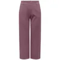 ONLY Culotte ONLPOPTRASH LIFE MW STRAIGHT CULOTTE PNT elastisches Bündchen hinten braun L
