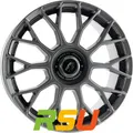 Damina Performance DM10 anthrazit - Inlay black 8x18" ET35 LK5 112 ML 72.6 Al...