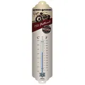 Nostalgic-Art 40361138014 Harley-Davidson Flathead Thermometer, Stahl, grau, 28 x 7 x 0.2 cm