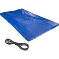 Dema - Pkw Anhänger-plane Anhänger Flach Abdeckplane Mit Gummiseil Spanngummi 257x134cm