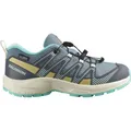 SALOMON Kinder Trekkinghalbschuhe SHOES XA PRO V8 WP J Troope/Turbul/Ablue