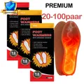 Wärmesohlen, 12H wärme, Einlegesohlen, Sohlenwärmer 20,50er Set -Heat for Feet