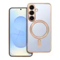 FÜR SAMSUNG GALAXY A55 5G - ELECTRO mit MagSafe Case Cover Tasche Hülle GOLD