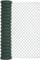 Alberts Maschendraht Geflecht, Höhe 200 cm, Länge 25 m, grün, Viereckgeflecht Maschen 60 x 60 mm, Draht  2,6 mm