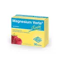 Magnesium Verla direkt Himbeere – 150 mg Magnesiumcitrat als praktische Direkt-Sticks, für eine schnelle Magnesium-Versorgung, ideal für unterwegs, zucker- & glutenfrei, 30 St