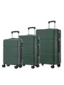 YONSLY Kofferset Premium Hartschalen-Reiseset für Urlaub, Business & Familie, 4 Rollen, (Spar-Set, 3 tlg., Mehrere Größen S/M/L/XL, verschiedene Farben), TSA-Schloss, YKK-Reißverschluss & austauschbare Rollen und Griffe