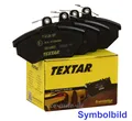 TEXTAR Bremsbeläge Hinten für BMW 3er (E30,E36) 5er (E34) 7er (E32) Z3 (E36)