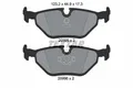 TEXTAR 2099501 Brake Pad Set, disc brake for BMW,WIESMANN