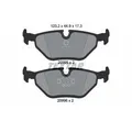 1x ORIGINAL® Textar Bremsbelagsatz, Scheibenbremse Hinten für BMW 5 Touring 3