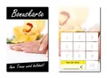 500 Stück Bonuskarten Nagelstudio gelb Treuekarten Kosmetik Wellness (BOK-419)