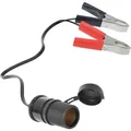 IWH Batterieklemmen mit Steckdose 12/24 Volt Belastbarkeit Strom max.=16 A   ...