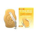 Foamie Festes Shampoo Repair, Haar-Shampoo für geschädigtes Haar mit Ceramide & Marula-Öl - Anti-Frizz, Haarpflege repariert & schützt, vereint Wissenschaft & Natur für gesundes Haar, 80g