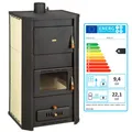 Wasserführender Kaminofen Holzofen Prity WD W29 - 22.1+9.4 kw EEK- A