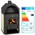 EEK-A Wasserführender Kaminofen Holzofen Prity W17 - 7.2 KW