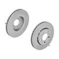 ATE 2 Original Bremsscheiben belüftet 256 mm (1420-20828) | Bremsscheibenset,