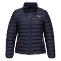 Blue Wave Damen Steppjacke Ornella mit Stehkragen - Gesteppte Jacke packable inkl. Packbeutel in Marine Größe 42