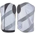 Wowow Roadie Weste voll reflektierend xxxl - Grau