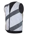 Wowow Reflexweste Roadie Full Reflex silver full reflex - Größe XXXL