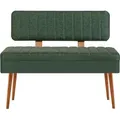 Skye Decor, Vina 1070 - 1 - Green, Atlantic, Sitzbänke, Bank, Atlantische Kiefer, 110 x 82,5 x 40 cm - Grün