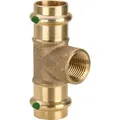 Sanpress T-stück 197353 54 X Rp 1/2 X 54 Mm, Rotguss Oder Siliziumbronze, Sc-contur - Viega