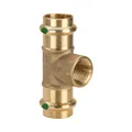 Viega T-Stück mit SC Sanpress 2217.2 in 54mm x Rp1/2 x 54mm Siliziumbronze