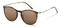 Rodenstock R3312 A151 brown structured, gunmetal 53/17/140 Unisex Sonnenbrillen