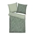 Bettwäsche TOM TAILOR Satin BL 135x200 cm grün Bettbezug Bettzeug